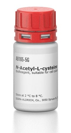 N-乙酰基-L-半胱氨酸 BioReagent, suitable for cell culture