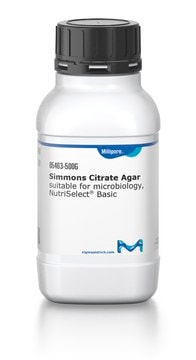 Simmons Citrate Agar suitable for microbiology, NutriSelect&#174; Basic