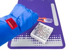 Vial Grippers to hold, vaccine vials, assorted colors, pack of 5