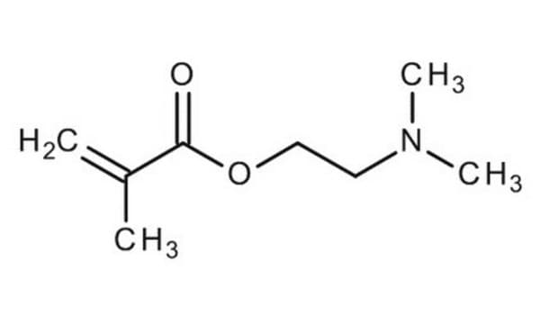 (2-Dimethylaminoethyl) methacrylate (stabilised with hydroquinone monomethyl ether) for synthesis