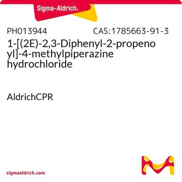 1-[(2E)-2,3-Diphenyl-2-propenoyl]-4-methylpiperazine hydrochloride AldrichCPR