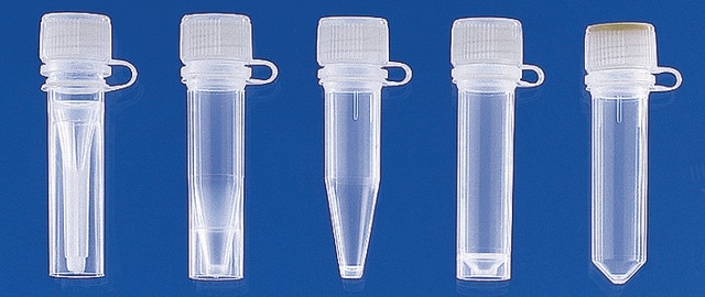 BRAND&#174; micro tube with attached screw cap and sealing cone capacity 1.5&#160;mL, conical bottom, non-sterile