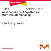Acyl-coenzyme A Synthetase from Pseudomonas sp. ≥2 units/mg protein