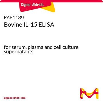 牛IL-15 ELISA for serum, plasma and cell culture supernatants