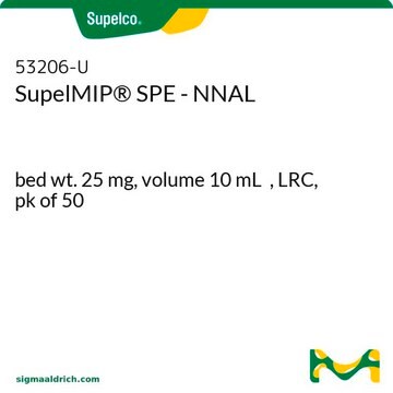 SupelMIP&#174; 固相萃取 — NNAL bed wt. 25&#160;mg, volume 10&#160;mL , LRC, pk of 50