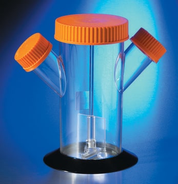 Corning&#174; 抛弃型细胞悬浮培养瓶 disposable spinner flask, polystyrene, non-treated, 125 mL, w/ two sidearms, sterile, 12/cs