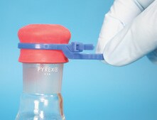 Wrap-it ties Tear away version, blue Nylon, L 6 in.