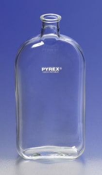 Pyrex&#174; Roux culture bottle with offset neck capacity 1000&#160;mL