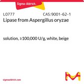 Lipase from Aspergillus oryzae solution, ≥100,000 U/g, white, beige