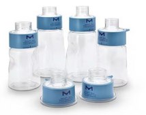 Stericup® E-GP Funnel-less Sterile Vacuum Filtration System pore size 0.22 μm, polyethersulfone membrane, filter capacity 500 mL, 38 mm (1 1/2 in.) thread, pack of 12 ea