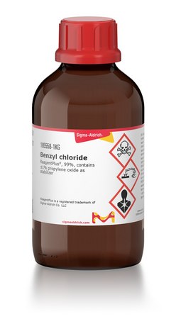 Benzyl chloride ReagentPlus , 99 , propylene oxide = 1 stabilizer