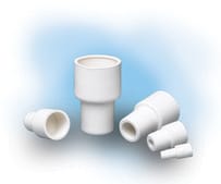Precision Seal&#174; rubber septa white, 10 mm O.D. glass tubing