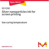 Silver nanoparticles ink for screen printing low curing temperature