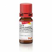 Lithium modified silica nanoparticles pore size non-porous, 600 nm, 20 % (w/w) in ethanol