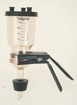 Nalgene&#174; filtration assembly for 47 mm filter autoclavable
