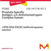 Prostate Specific Antigen–α1-Antichymotrypsin Complex 人 ≥99% (SDS-PAGE), buffered aqueous solution