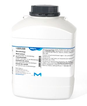 Peptone from casein (Tryptone) pancreatically digested, granulated, suitable for microbiology