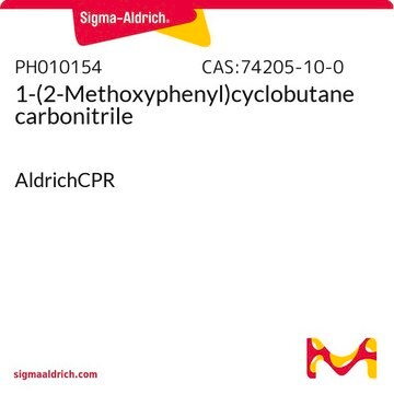 1-(2-Methoxyphenyl)cyclobutanecarbonitrile AldrichCPR