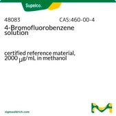 4-Bromofluorobenzene solution certified reference material, 2000 μg/mL in methanol