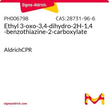 Ethyl 3-oxo-3,4-dihydro-2H-1,4-benzothiazine-2-carboxylate AldrichCPR