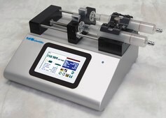KDS Legato&#8482; 200 series syringe pump, infuse only AC/DC input 100 - 240 V AC, UK plug (3-pin)