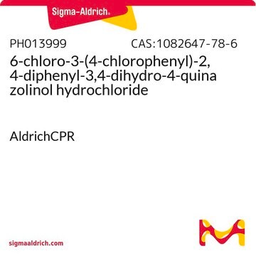 6-chloro-3-(4-chlorophenyl)-2,4-diphenyl-3,4-dihydro-4-quinazolinol hydrochloride AldrichCPR