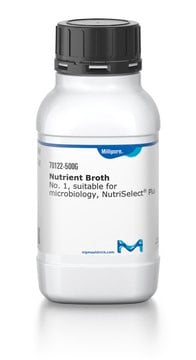 Nutrient Broth Liquid medium used for the cultivation of a wide variety of microorganism, NutriSelect&#174; Plus, suitable for microbiology