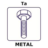 Tantalum Bolt, size m5 x 30 mm, length 50 pcs, head style hexagonal