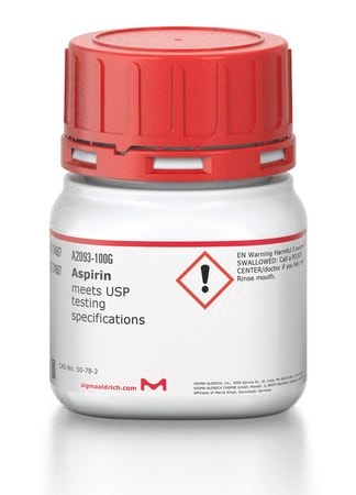 阿司匹林 meets USP testing specifications