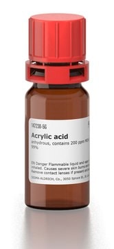 トモたんです Acrylic acid anhydrous, MEHQ 200ppm inhibitor, 99 79-10-7