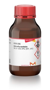 呋喃妥因98.0-102.0% (EP, UV), meets EP testing specifications