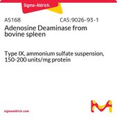 Adenosine Deaminase from bovine spleen Type IX, ammonium sulfate suspension, 150-200 units/mg protein