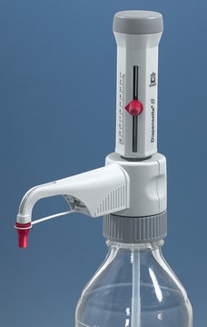 BRAND&#174; Dispensette&#174; S Analog-adjustable bottle-top dispenser volume range 5-50&#160;mL, without recirculation valve