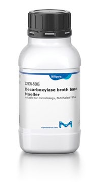 Decarboxylase broth base, Moeller suitable for microbiology, NutriSelect&#174; Plus