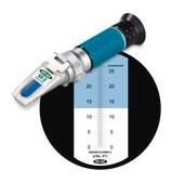 Handheld Refractometer SX-2, 0 to 28% NaCl