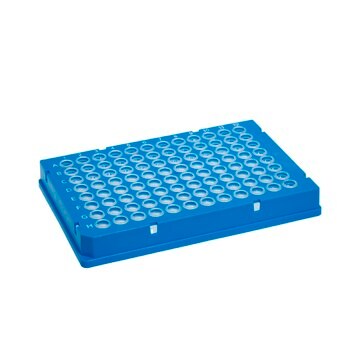 MTC&#8482; Bio SureFrame&#8482; Two-Component PCR Plate size 96&#160;well, well volume 0.15&#160;mL, skirt, (fully), PC frame, low profile, clear wells, pack of 50&#160;ea