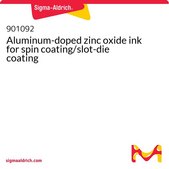 Aluminum-doped zinc oxide ink for spin coating/slot-die coating