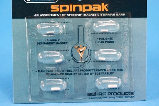 Spinbar&#174; magnetic stirring flea assortment pack of 12&#160;ea