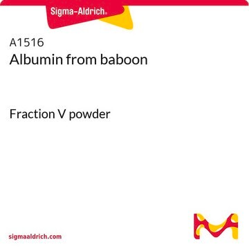Albumin from baboon Fraction V powder