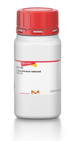 glutathione reductase sigma aldrich L-Glutathione reduced, 70-18-8, G4251, Sigma-Aldrich