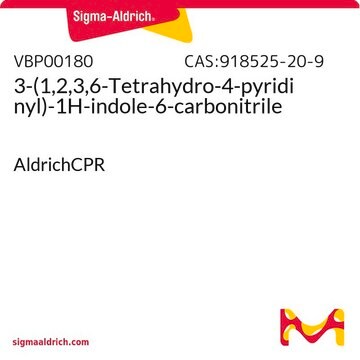 3-(1,2,3,6-Tetrahydro-4-pyridinyl)-1H-indole-6-carbonitrile AldrichCPR