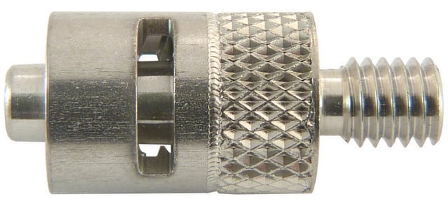 1-way threaded end adapter (UTS) MLL to 10-32 standard thread (316SS)
