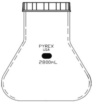 Corning&#174; fernbach flask, without baffle, 100 mm
