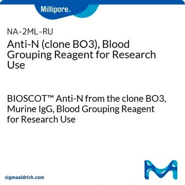 Blood typing Reagent For Research Use - Rare Specificities &amp; AHG Anti-N from the clone BO3, Murine IgG, Blood Grouping Reagent for Research Use