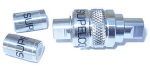 适用于 CHIRAL-AGP、CHIRAL-HSA 和 CHIRAL-CBH 的保护柱柱套 for use with CHIRALPAK AGP, CBH, and HSA 1 cm x 2.0, 3.0, and 4.0 mm guard cartridges