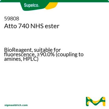 Atto 740 NHS ester BioReagent, suitable for fluorescence, &#8805;90.0% (coupling to amines, HPLC)