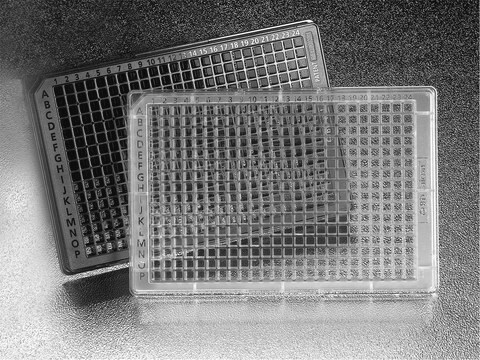 Corning&#174; Falcon&#174; Cell Culture Plate wells, 384, Tissue Culture (TC)-treated surface, flat bottom clear wells, sterile