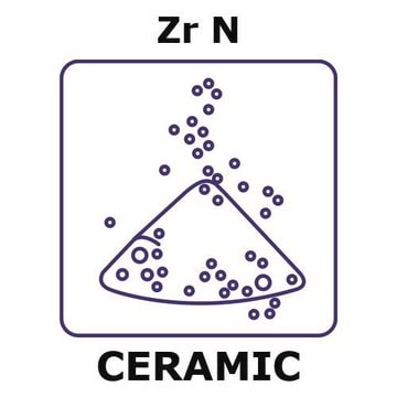 Zirconium nitride powder, 45 max. part. size (micron), weight 50&#160;g, purity 99%