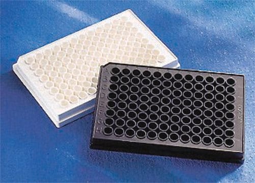 Corning&#174; 96 孔板 Clear Flat Bottom Polystyrene, TC-Treated, Individually Wrapped, Sterile, 1 x 8 Stripwell&#8482;