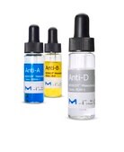 Blood typing BIOSCOT&#8482; IVD Reagent ABO &amp; RHD (Rh) Specificities BIOSCOT&#8482; Anti-D from the clone RUM-1, Human IgM, Blood Grouping Reagent